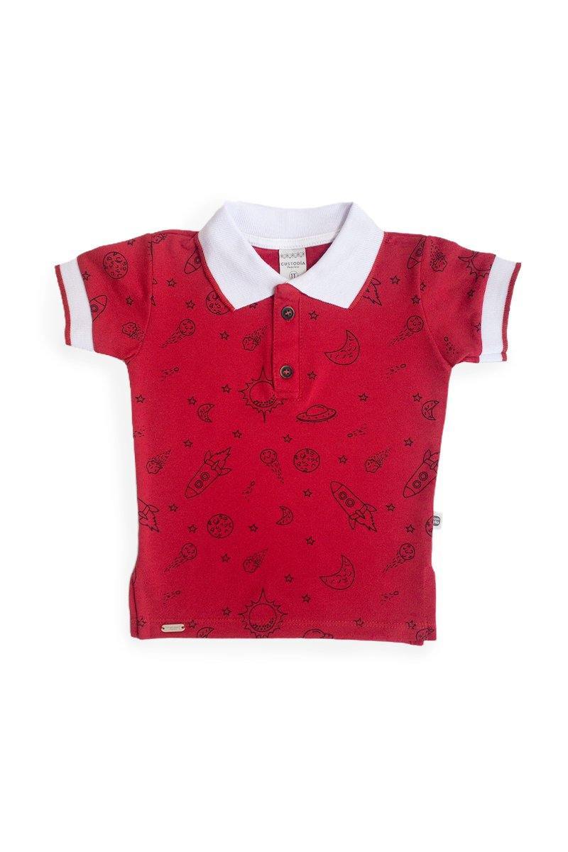 Camisetas cuello polo para bebé