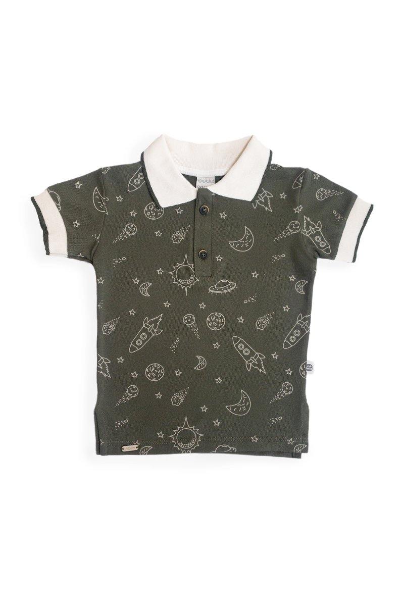 Camisetas cuello polo para bebé