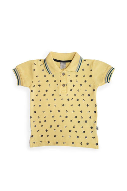 Camisetas cuello polo para bebé