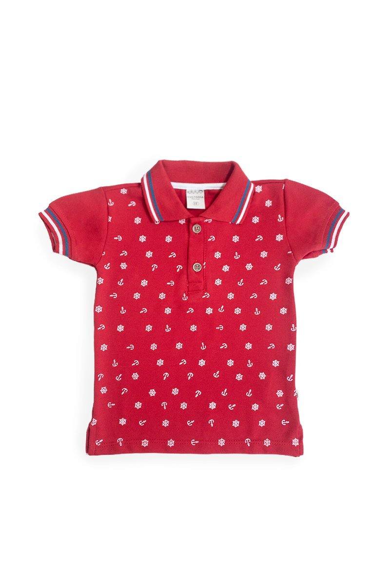 Camisetas cuello polo para bebé