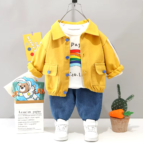 Conjunto Camisa 3 piezas para niño