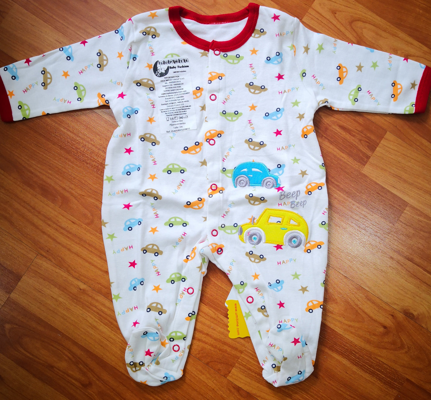 Pijama enteriza para niño