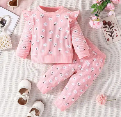 Conjunto estampado para niña